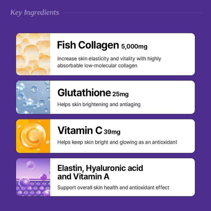 [Bundle] Low Molecular Collagen 5000, 15 sticks x 3box