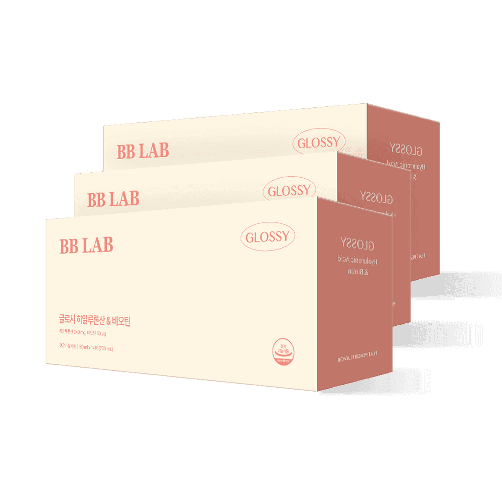 [Bundle] Glossy Hyaluronic acid & Biotin, 14 bottles x 3box