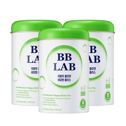 [Bundle] Low-Molecular Collagen Biotin Plus, 30 sticks x 3box