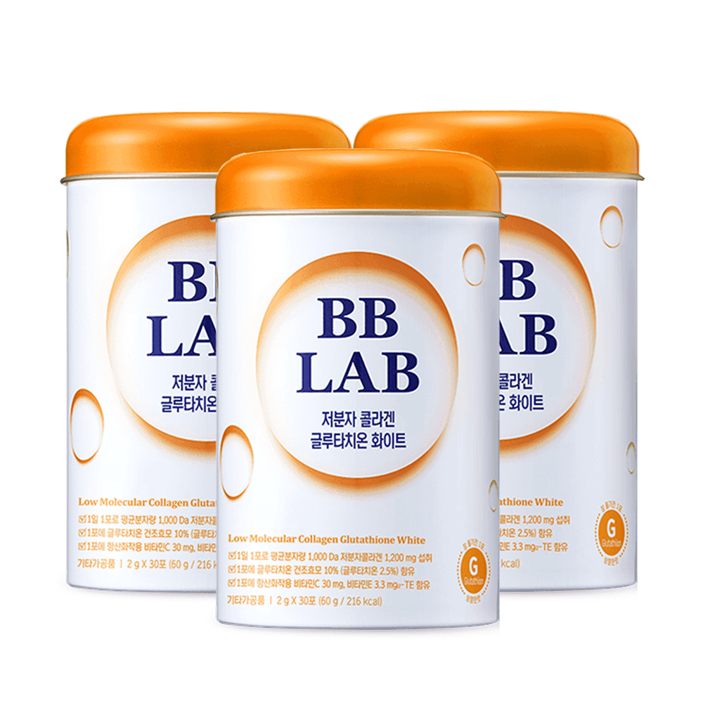[Bundle] Low-Molecular Collagen Glutathione White, 30 sticks x 3box