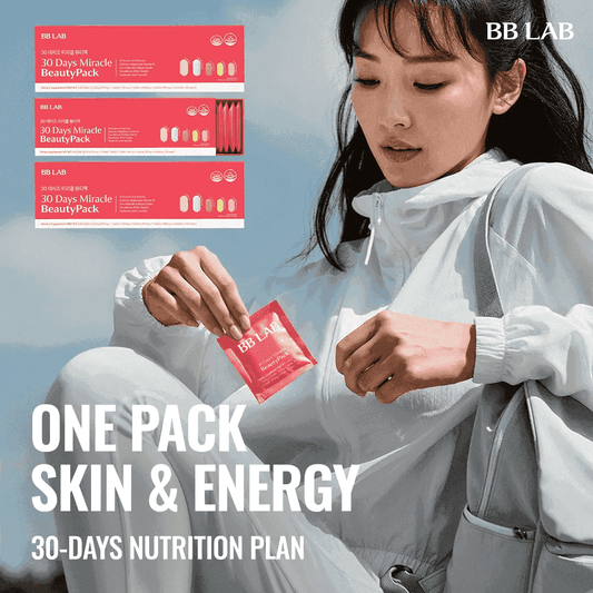 [Paquete] NUTRIONE BB LAB 30 días Miracle Beauty Pack (5 comprimidos x 30 paquetes) x 3 cajas 