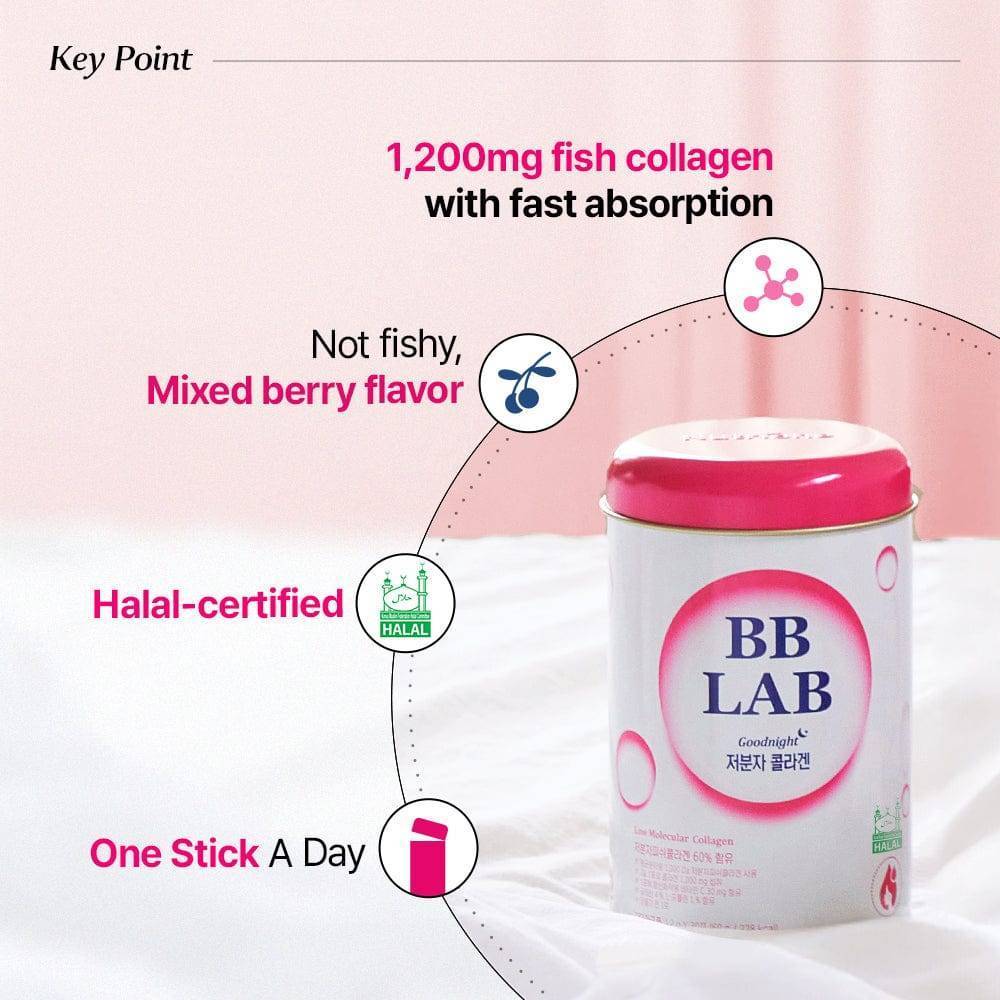[Bundle] Good Night Collagen (Low-Molecular Weight Collagen), 30 sticks x 3box