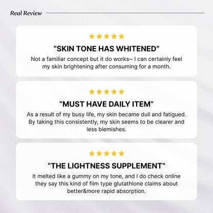 [Bundle] Glutathione White Film, 30 pcs x 3box