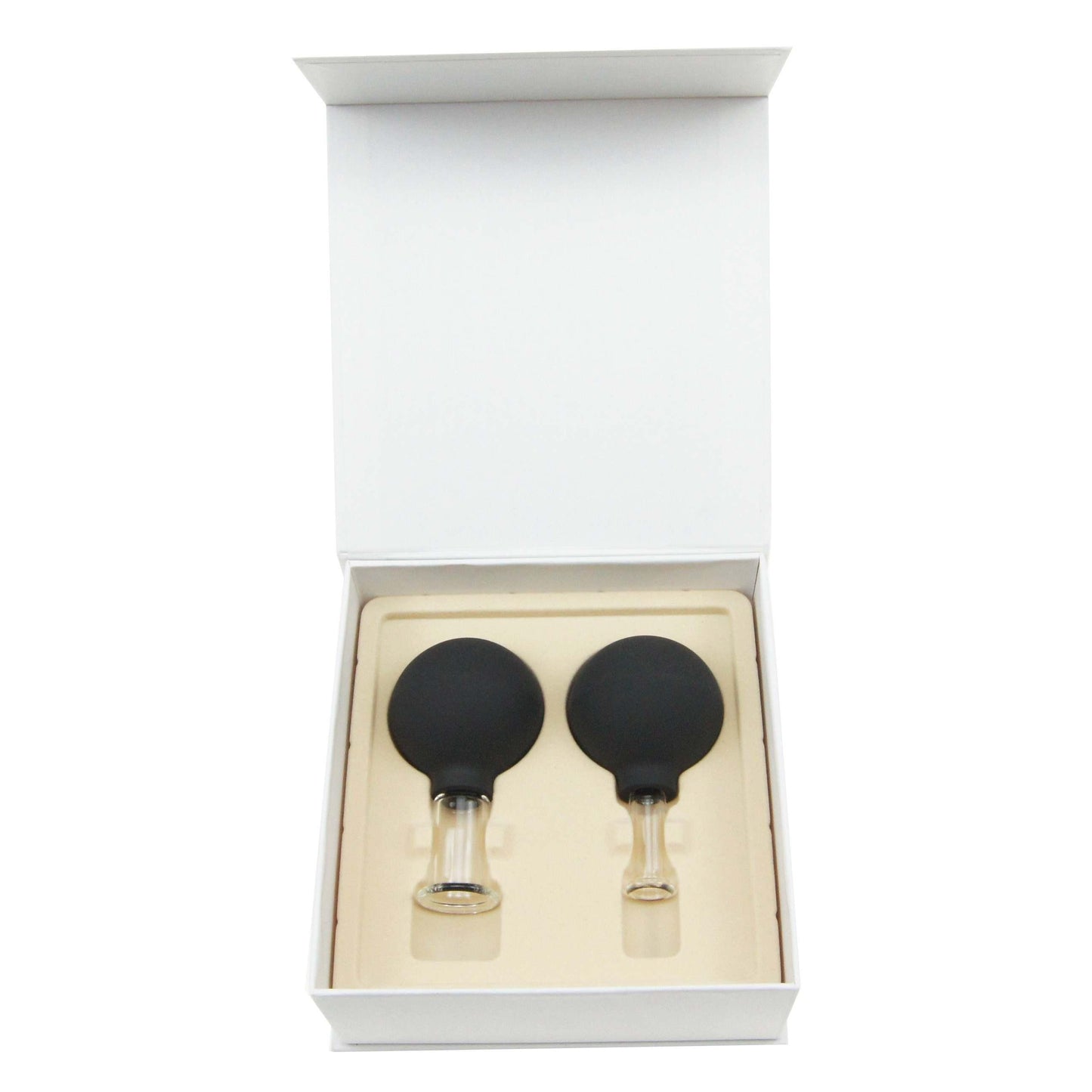 Glass Facial Cupping 2pc Set