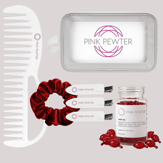 Kit de rutina de belleza con bolsa de viaje