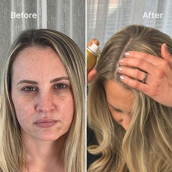 Blonde Travel Duo: Touch Up Powder and Travel Sized Concealer Spray