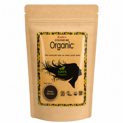 Rubio beige - Coloración orgánica del cabello