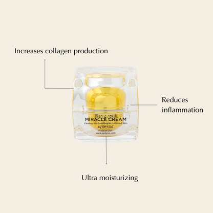 Rich Calming Cream for Dry, Stressed & Sensitive Skin - Vegan, Gluten-Free, Ultra-Hydrating