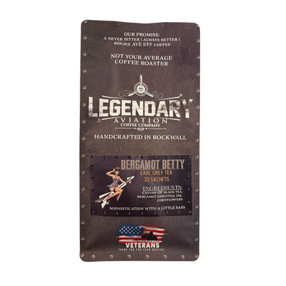 Bergamot Betty | Earl Grey Pyramid Sachet Tea
