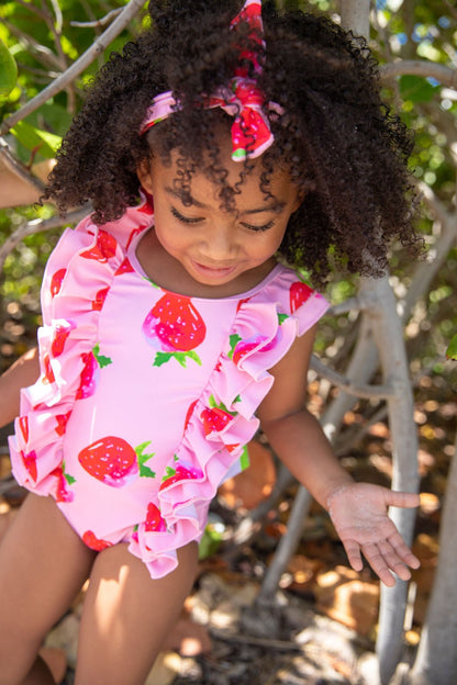 Berry Seascape One Piece Swimsuit | Daily Health & Beauty