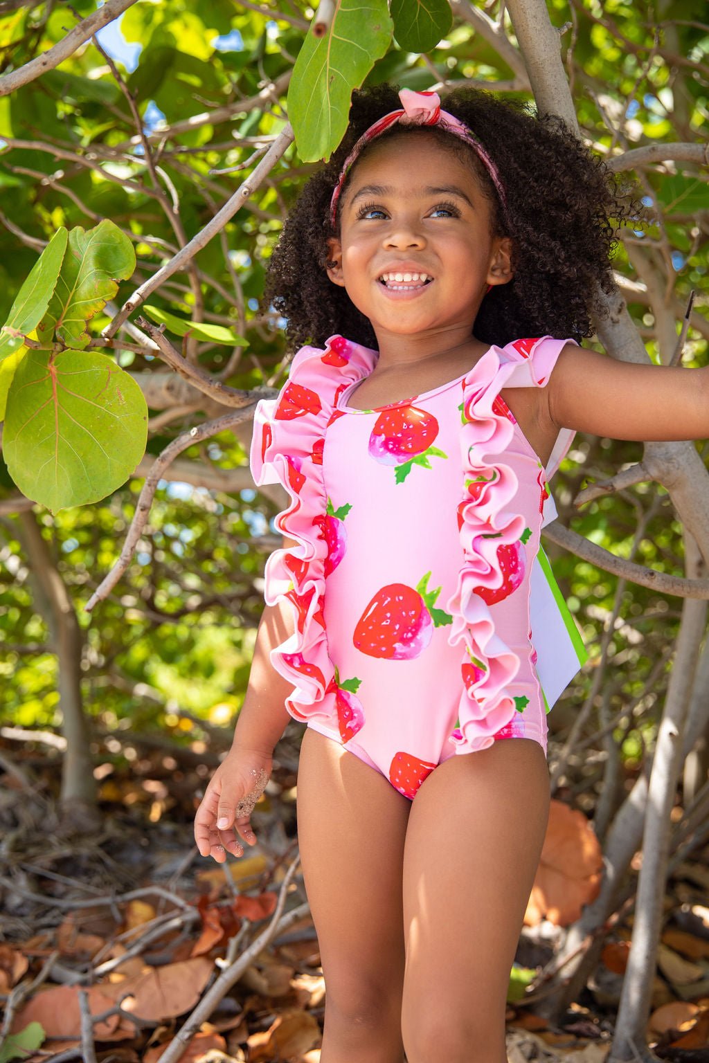 Berry Seascape One Piece Swimsuit | Daily Health & Beauty