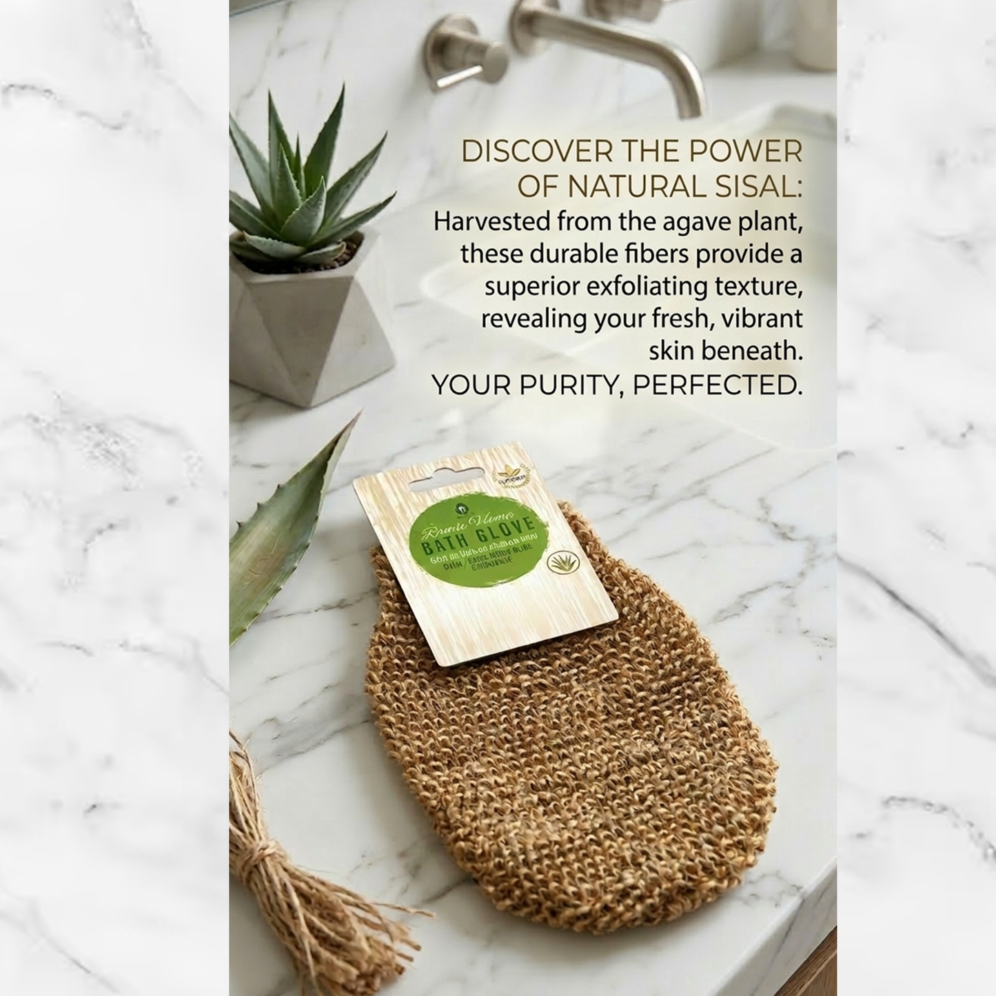 Paquete ecológico de baño y cuidado bucal 