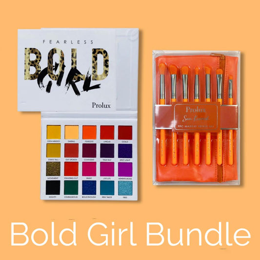 Bold Girl Bundle | Eyeshadow Palette & Brush Set