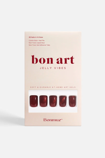 Starlite Red | Soft & Durable Press-On Nails