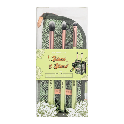 Desert Sage | Blend & Stand 4pc Bag & Brush Set