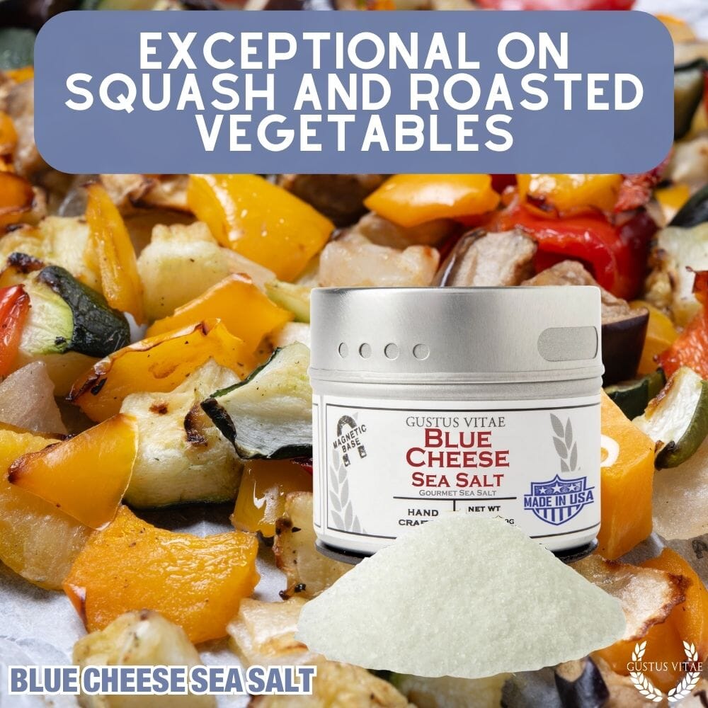Sal marina con queso azul