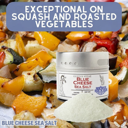 Sal marina con queso azul