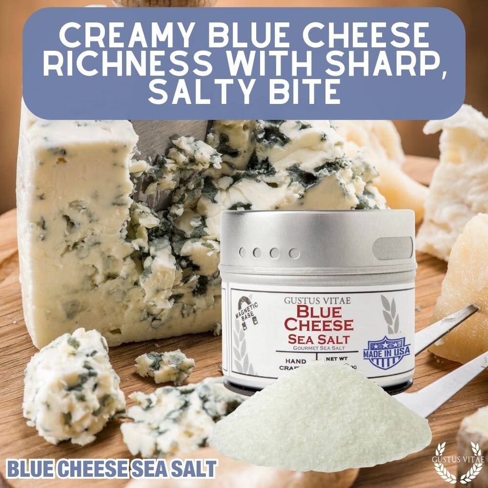Sal marina con queso azul