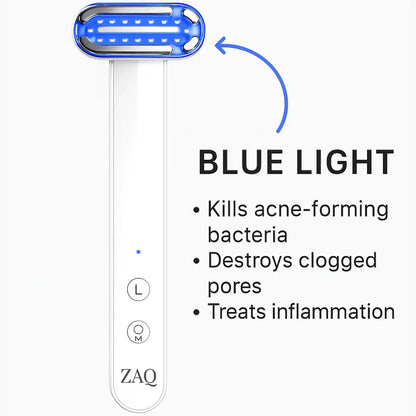 ZAQ Zayn 2.0 — 6-in-1 LED & Microcurrent Facial Wand