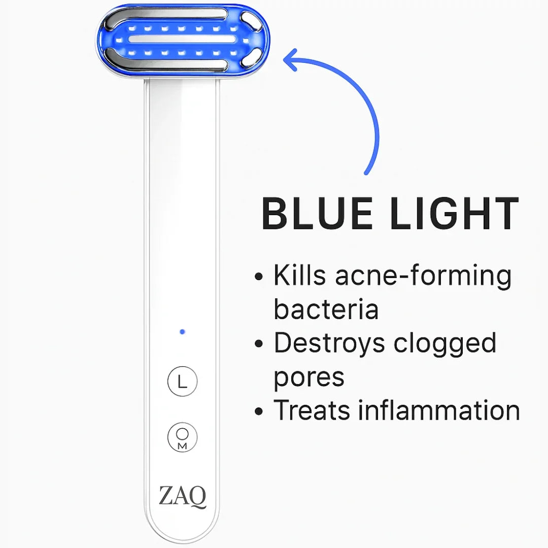 ZAQ Zayn 2.0 — 6-in-1 LED & Microcurrent Facial Wand