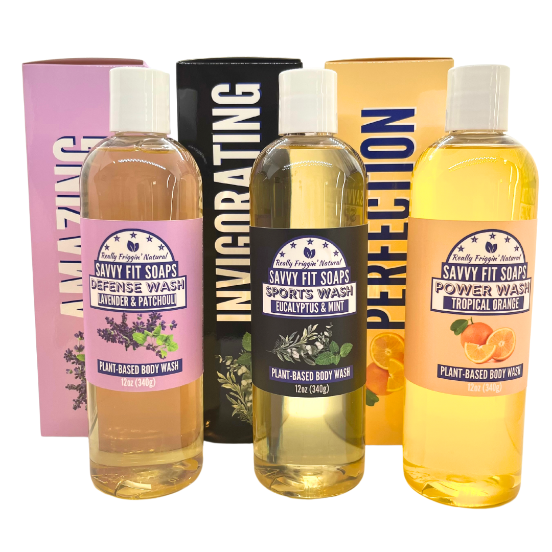 SAVVY FIT Body Wash (3 Pack)