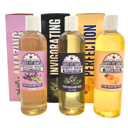 SAVVY FIT Body Wash (3 Pack)