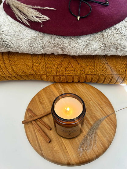 Fall Vibes- Pumpkin Spice Blend Tallow Candle