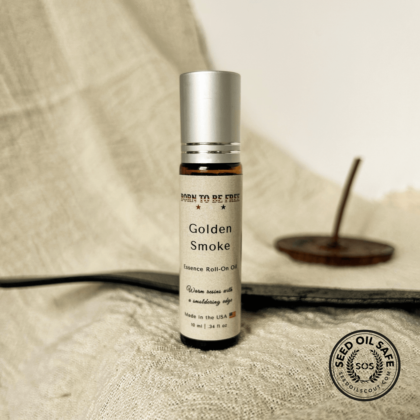 Aceite roll-on Golden Smoke Essence