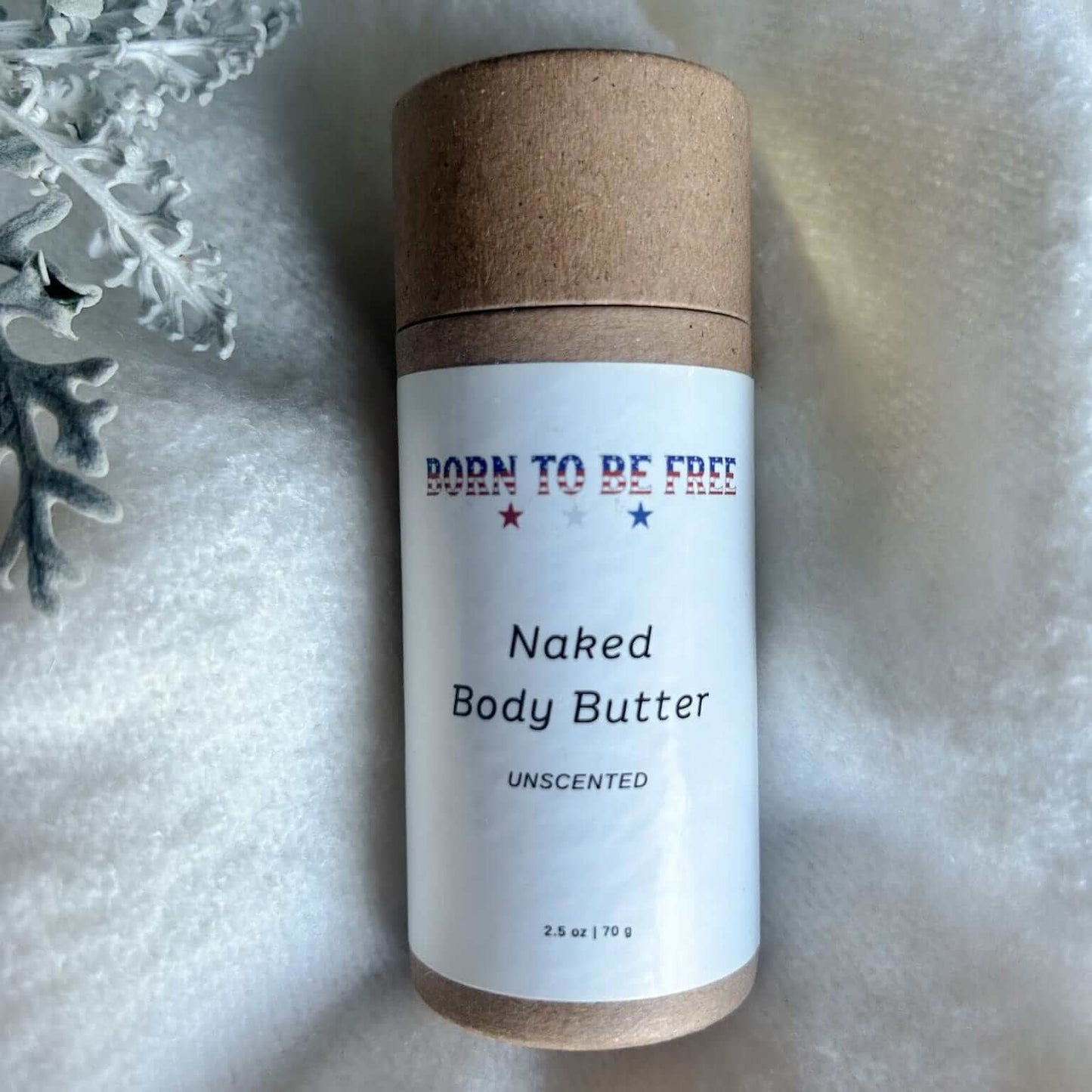 Barra de mantequilla corporal Naked Body Butter sin perfume