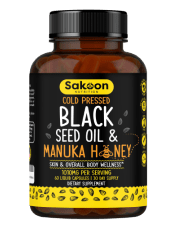Black Seed Oil & Manuka Honey Capsules
