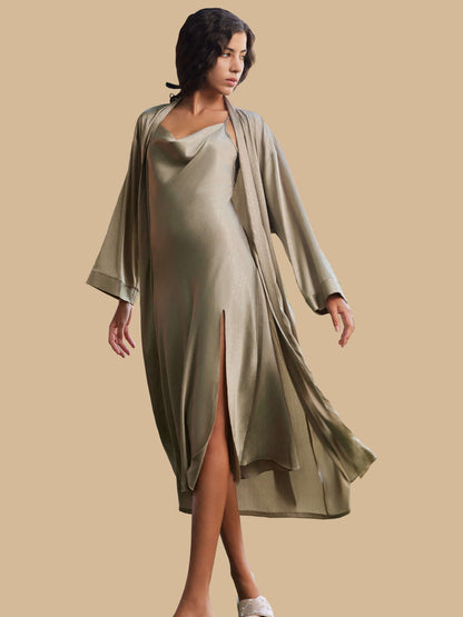 Bridal Robe and Dress Pajama Set | Daily Health & Beauty