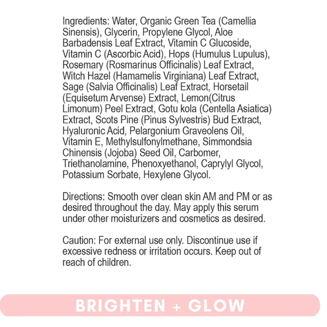 Sérum Éclat et Lumière pour la Peau