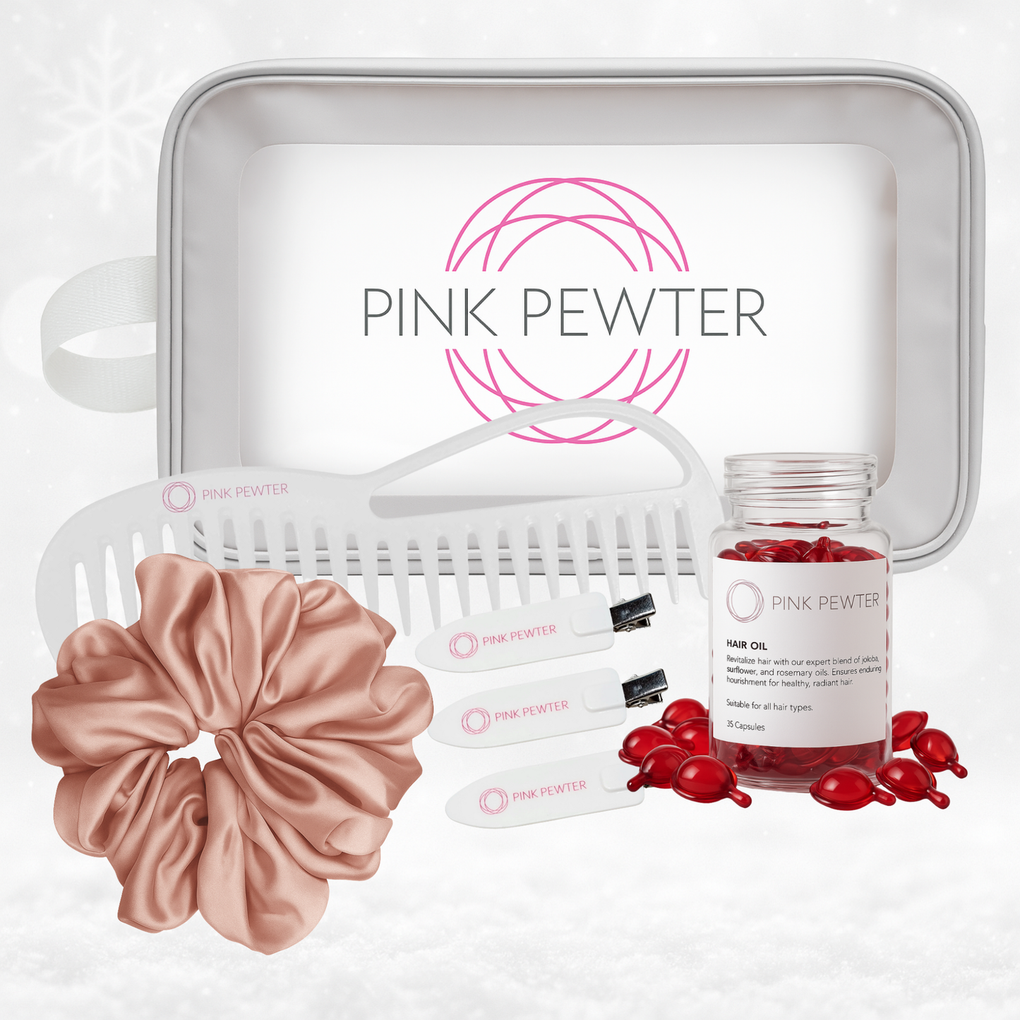 Beauty Routine Kit With Travel Bag