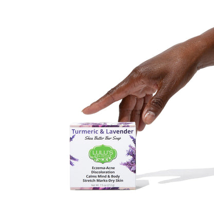 Turmeric & Lavender Shea Butter Bar Soap – Calming Brightening Cleanse