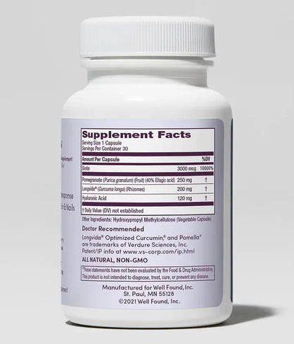 Womaness - Active Glow - Beauty & Joint Support Supplement: 30 capsules