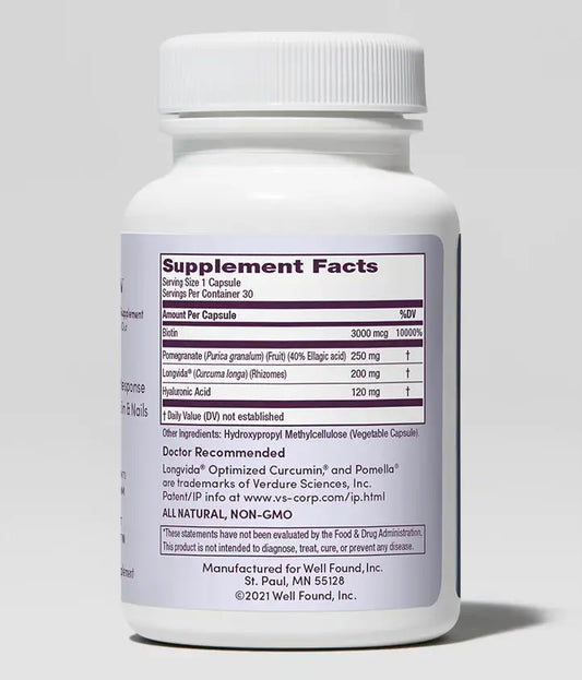Womaness - Active Glow - Beauty & Joint Support Supplement: 30 capsules
