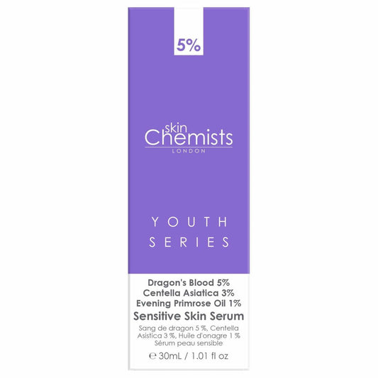 Sensitive Skin Serum Dragon's Blood 5%, Centella Asistica 3%, Evening Primrose Oil 1% 30ml