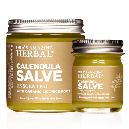 Calendula Salve, Coconut Free Draw Salve with Licorice Root