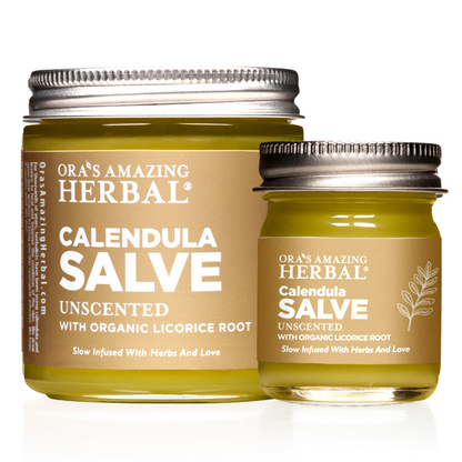 Calendula Salve with Castor Oil and Licorice