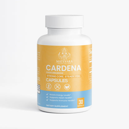 Cardena CoQ10 Ubiquinone Capsules | 30 Veggie Caps