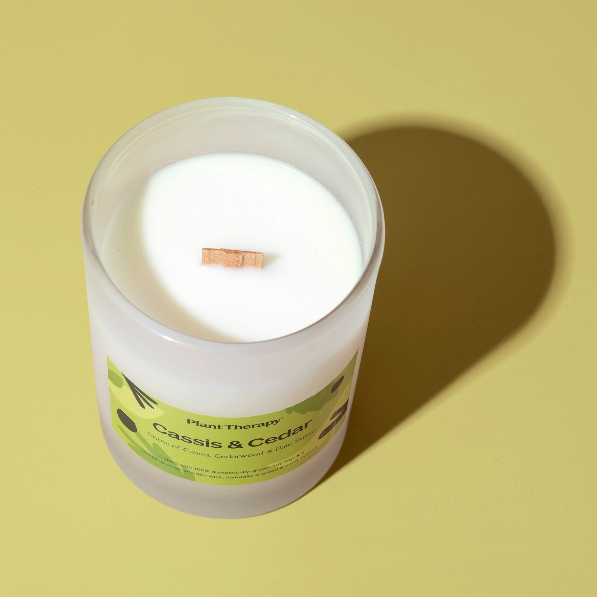 Cassis & Cedar Naturally Scented Candle | Daily Health & Beauty