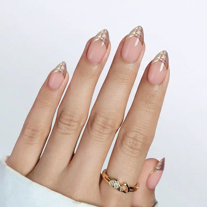 Athena Aurora Almond Nails - Press On Nails
