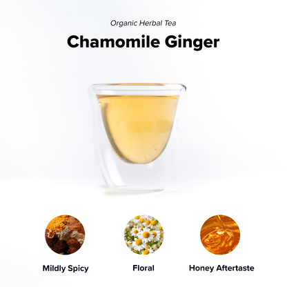 Organic Chamomile Tea with Ginger
