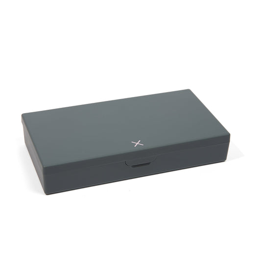Charcoal Gray AM/PM Pill Box