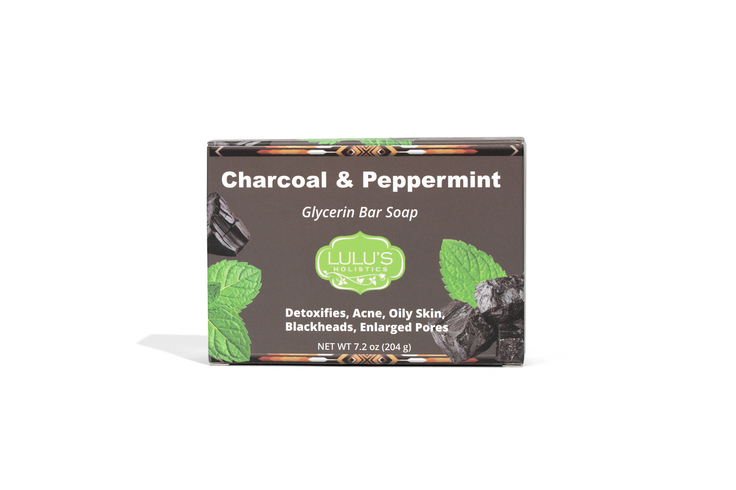 Charcoal Peppermint Glycerin Bar Soap – Deep Clean, Detox & Refresh
