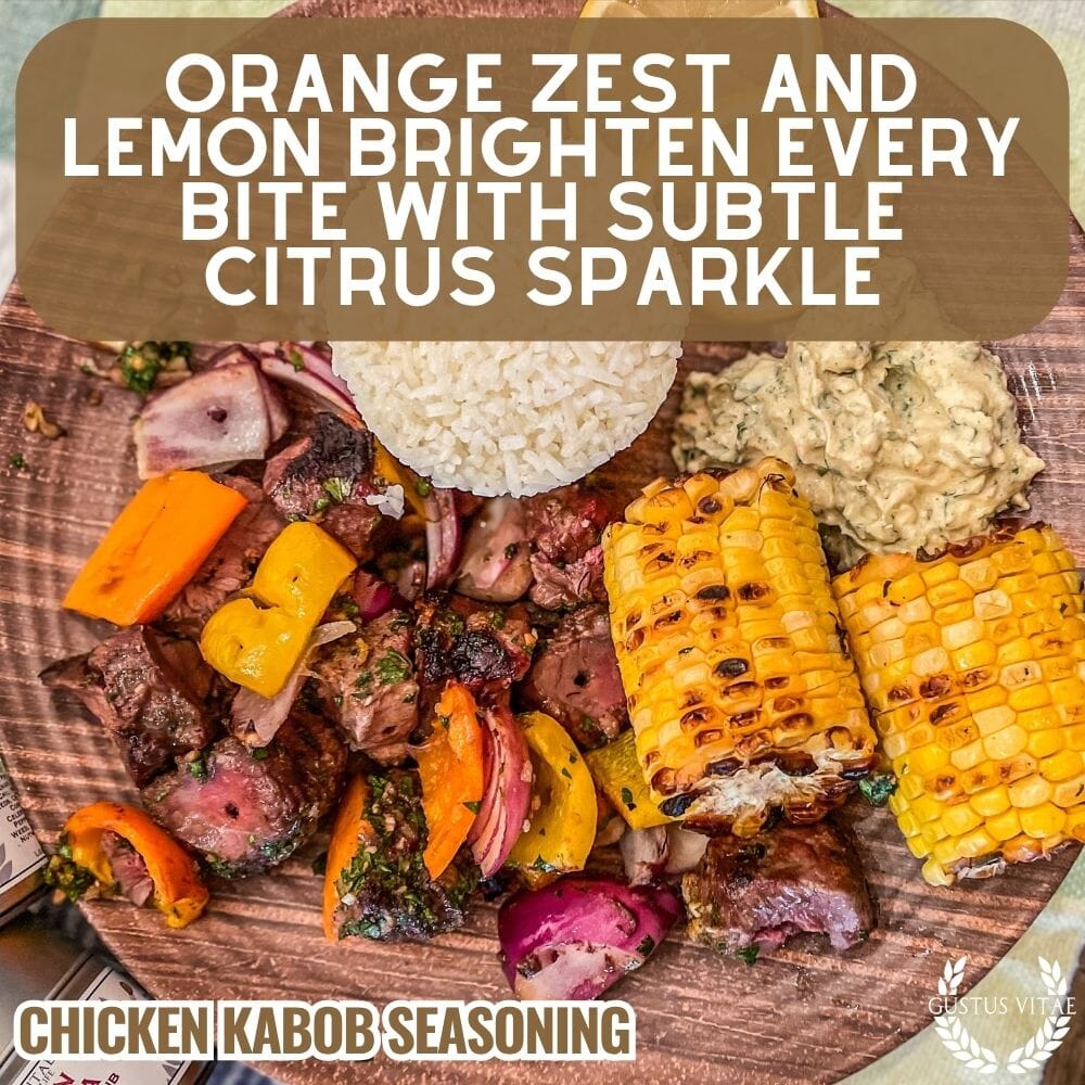 Condimento para brochetas de pollo 