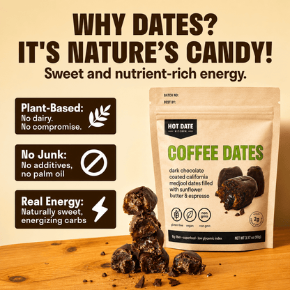 Chocolate Stuffed Dates Gift Set - 16 Packs