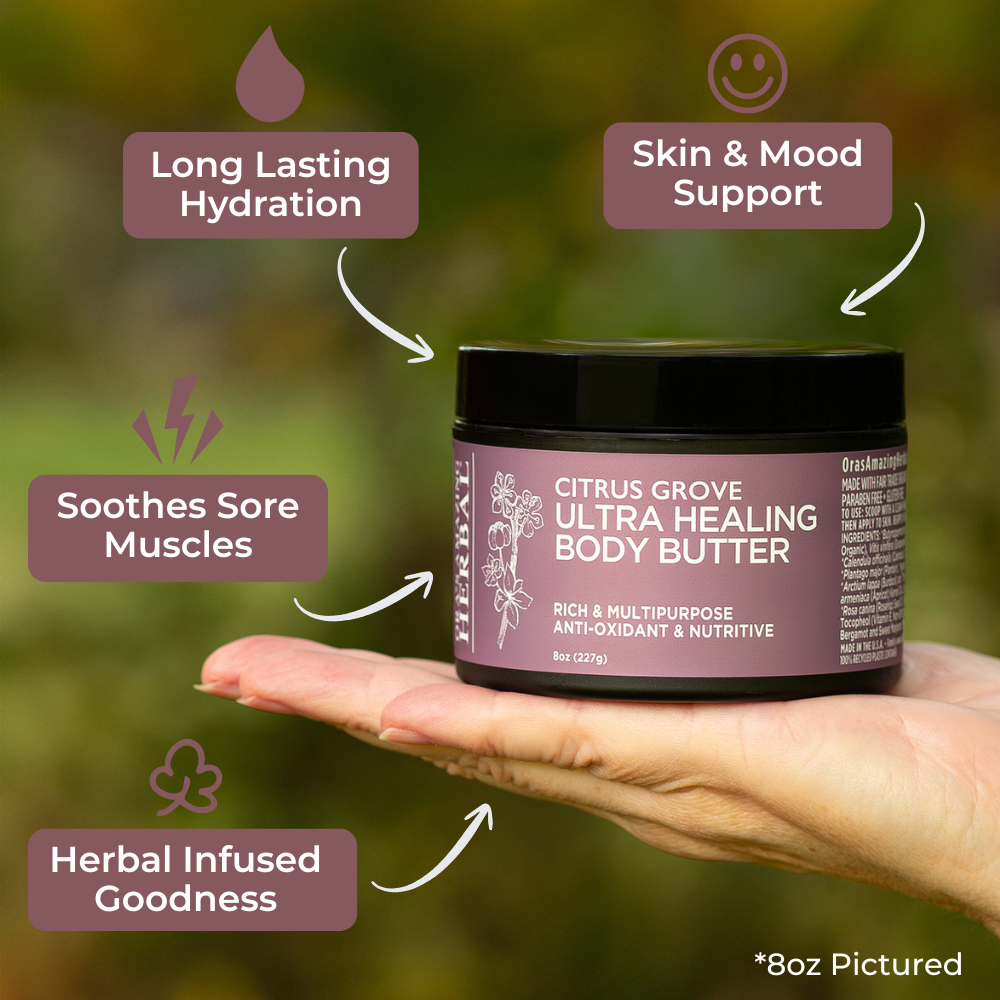 Ultra Healing Body Butter, Citrus Grove