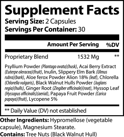 Clarity Daily Support Capsules | Digestive Wellness Formula | 60 count