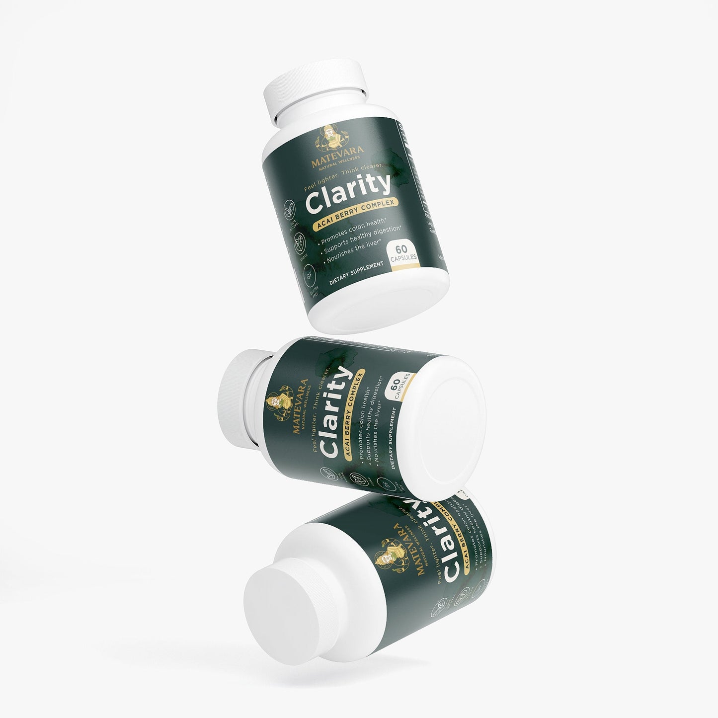 Clarity Daily Support Capsules | Digestive Wellness Formula | 60 count